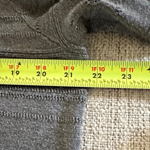 Apt. 9 Charcoal Gray Textured Knit Sweater XL Lightweight Minimalist Workwear - Picture 7 of 15